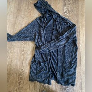 American eagle cardigan with hood